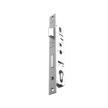 Brava za Al vrata sa jezickom, INOX čelo E – 24,5 mm