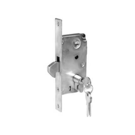 1263 Brava za kliznu kapiju sa cilindrom, 120 x 67 mm,Ferro-pack,Vitez,BiH