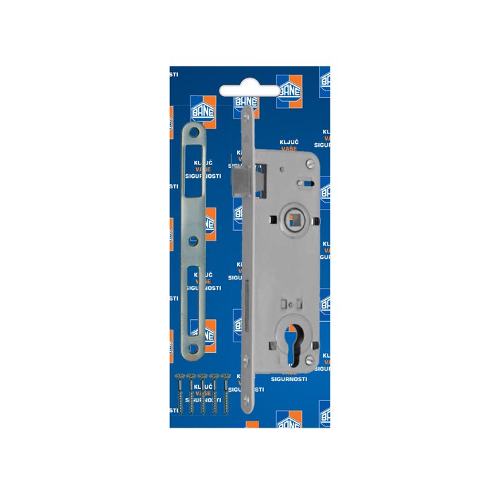 1396 Brava za vrata cink. plavo - 80 mm Ferro-pack Vitez BiH