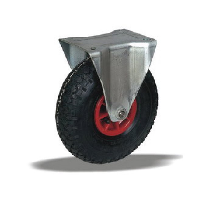 2222 LIV kotač za neravni teren sa plastičnom felugom, fiksni,Ferro-pack,Vitez,BiH