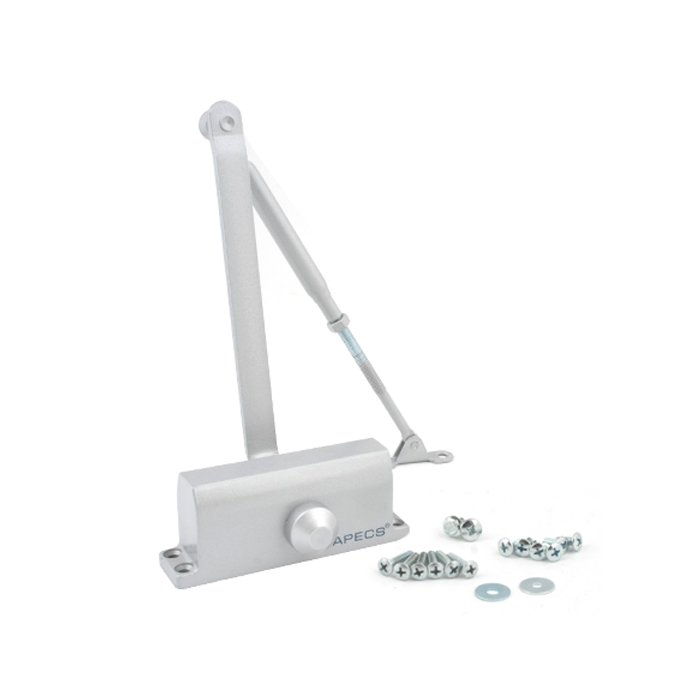 2547 Hidraulični zatvarač za vrata APECS, 100 kg, Ferro-pack Vitez BiH 2547 Hidraulični zatvarač za vrata APECS, 100 kg, sivi Ferro-pack Vitez BiH