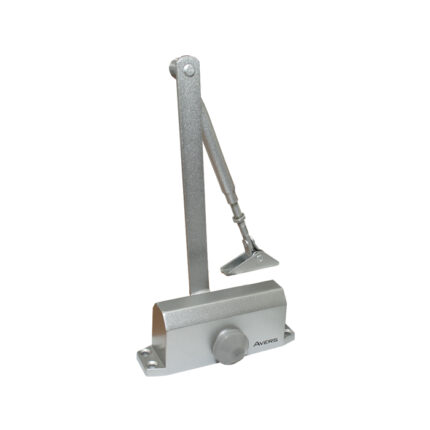 2548 Hidaulični zatvarač za vrata APECS - AVERS 45 kg, sivi,Ferro-pack