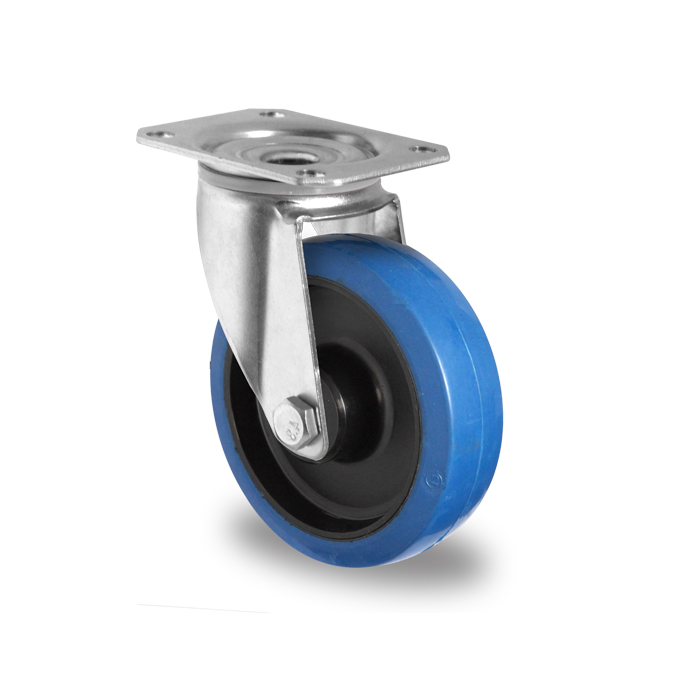 2639 CASCOO kotač okretni superelastic-plavi poliamid,Ferro-pack,Vitez,BiH