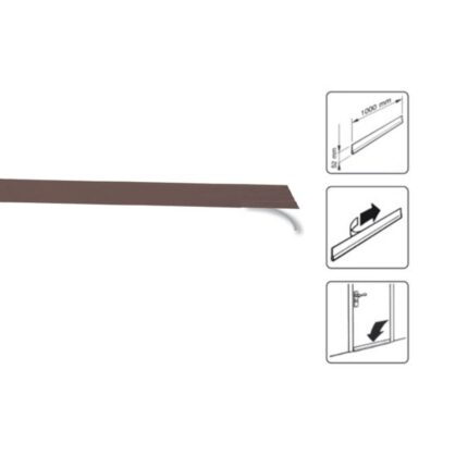 Filc – traka za vrata, l – 100 cm, braun