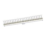 INOX spiralna zaštita od ptica, kutija – 5m
