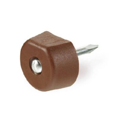 PVC nosač police prikivajuči – bijeli, CET (1/100)