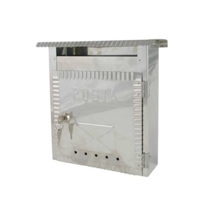 Poštanski sandučić INOX tip 646, 230 x 270 x 70 mm, sa bravicom