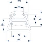 Ručka za sanduk – veća