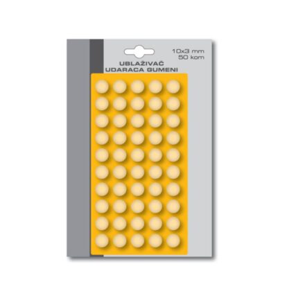 Ublaživač udaraca gumeni, fi 10 x 3 mm