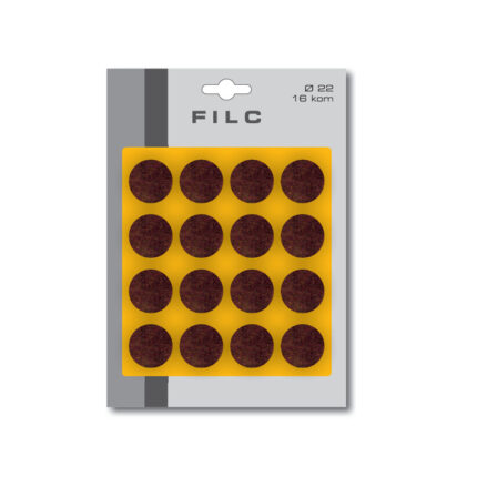 1796 Filc fi 22 mm x 16 kom, bijeli,Ferro-pack