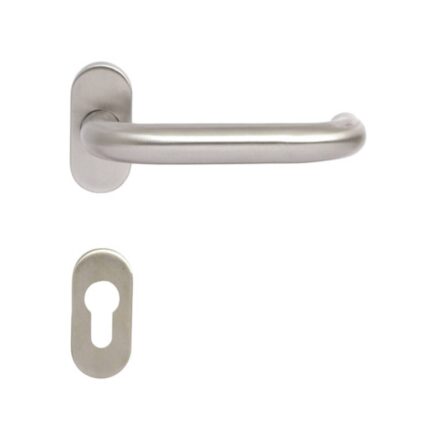 Kvaka i ovalna rozetna 0903 – INOX