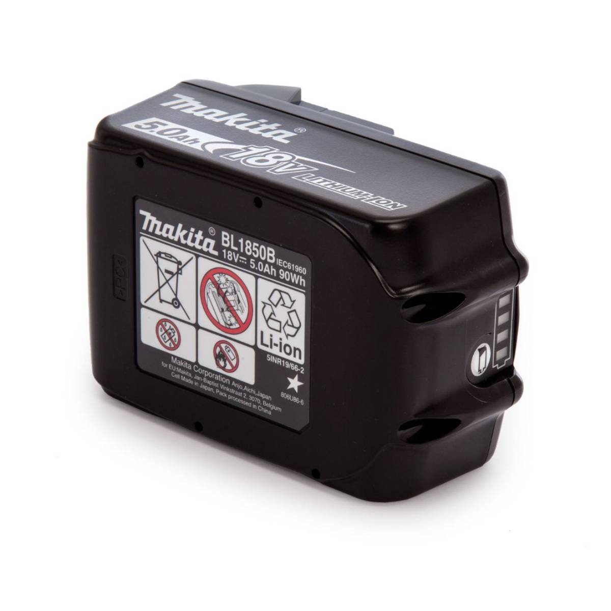 MAKITA baterija BL1850B, 18V / 5,0 Ah – Li-ion MAKITA baterija BL1850B, 18V / 5,0 Ah – Li-ion