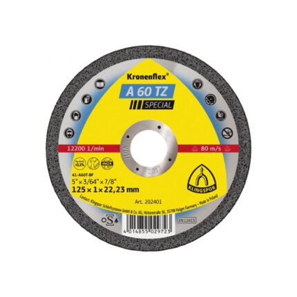M1385 - Rezna ploča A60TZ SPECIAL 125 x 1 x 22