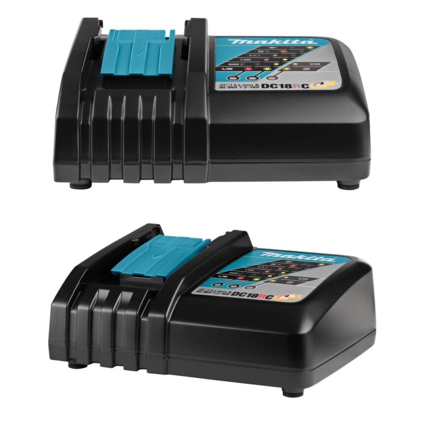 Makita DC18RC Caricabatterie - Ricambio Originale Per Batterie Makita - Modello 630718-5 Ricambio 630718-5 - 5