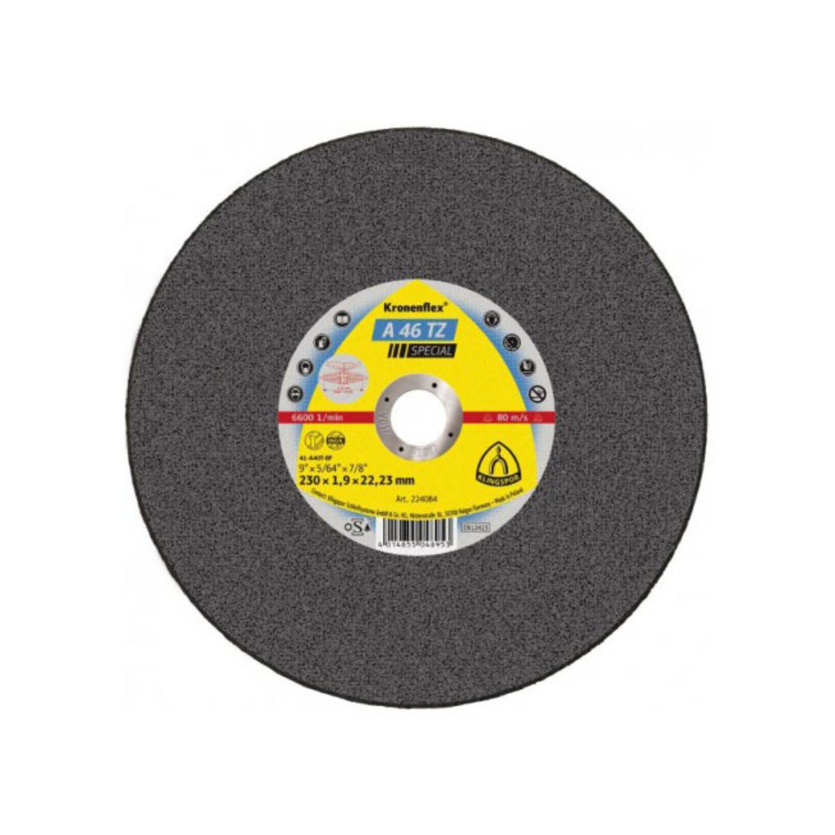 Rezna ploča A46TZ SPECIAL 230 x 1,9 x 22 Rezna ploča A46TZ SPECIAL 230 x 1,9 x 22