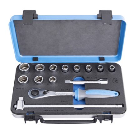 UNIOR garnitura nasadnih ključeva 190 BI, 1/2" 10-24/1