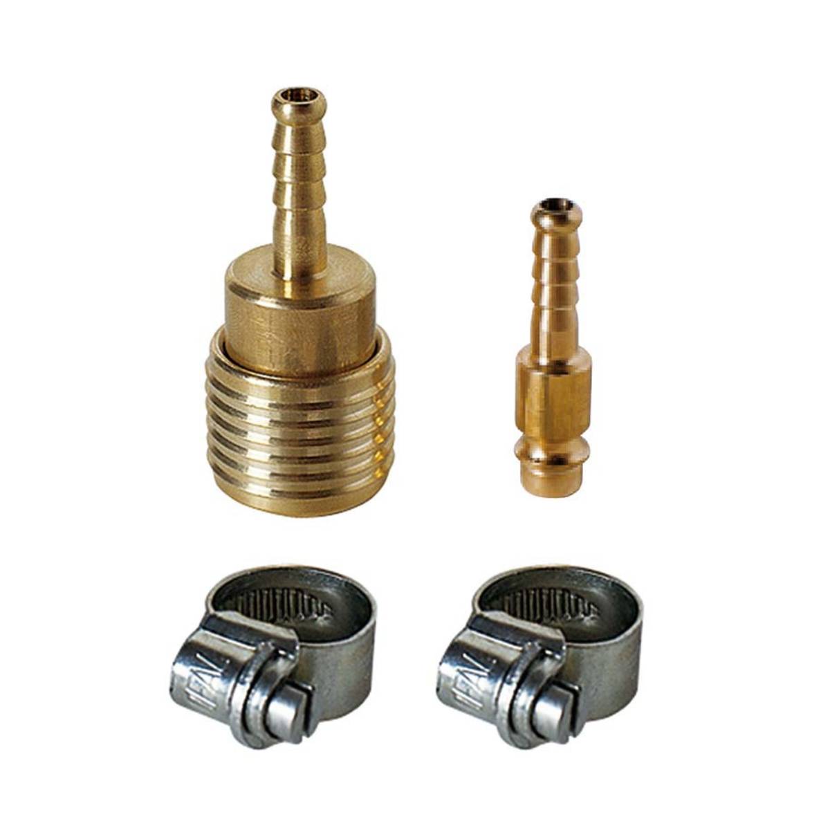 Einhell Set brzih spojki M + Ž za crijevo NW 7 mm, sa 2 obujmice Einhell Set brzih spojki M + Ž za crijevo NW 7 mm, sa 2 obujmice