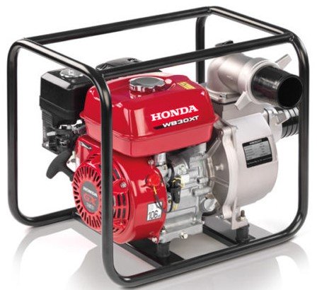HONDA pumpa za vodu WB30, protok 1100l min, priključci 3" - Slika 1
