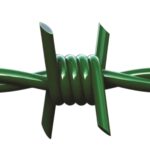 Bodljikava plastificirana žica 2,6 mm, 100 m, 8 kg – zelena