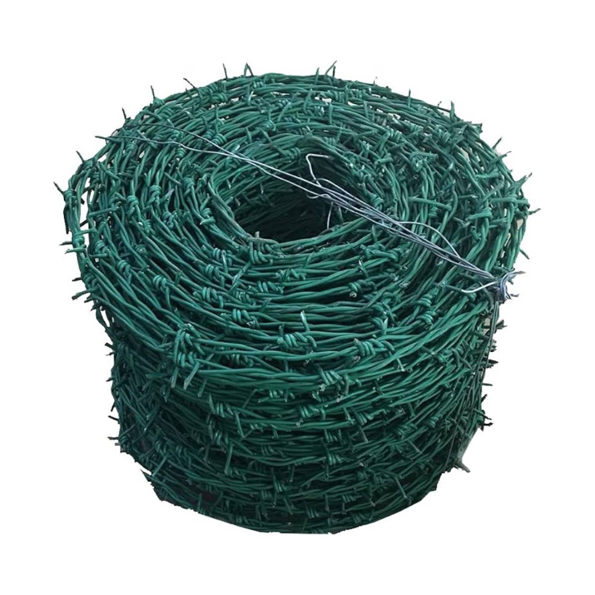 Bodljikava-plastificirana-žica-2,6-mm-100-m-8-kg-zelena Bodljikava plastificirana žica 2,6 mm, 100 m, 8 kg – zelena