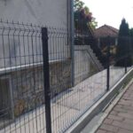 Panel 3D ograda 200-250 cm, cink + PVC, 4,0 mm – antracit