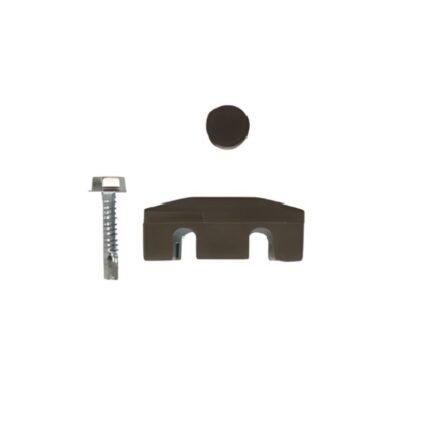 Spojnica plastična, sa vijkom – antracit