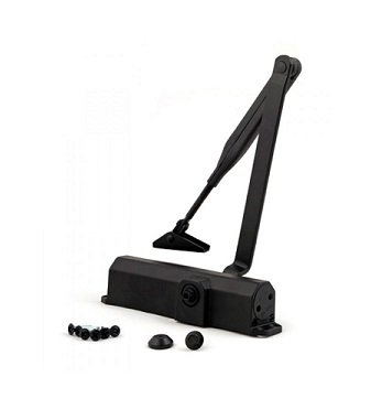 3962 DORMA hidraulični zatvarač TS Compakt sa STOP funkcijom, za vrata do 80 kg i do 1100 mm, antracit - Slika 1