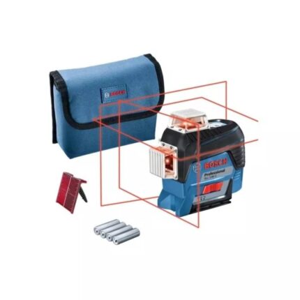 BOSCH laserski križni nivelir GLL 3-80 C + LR7, L-Boxx