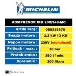 MICHELIN kompresor MB 200/384 MC