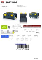 PORT-BAG – PVC kutija za alat MODULO – 468 x 338 x 215 mm - Slika 6