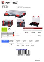 PORT-BAG - PVC organizer POLY MAX - 330 x 270 x 60 mm - Slika 7