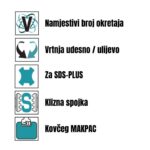 MAKITA električna čekić bušilica HR2630T