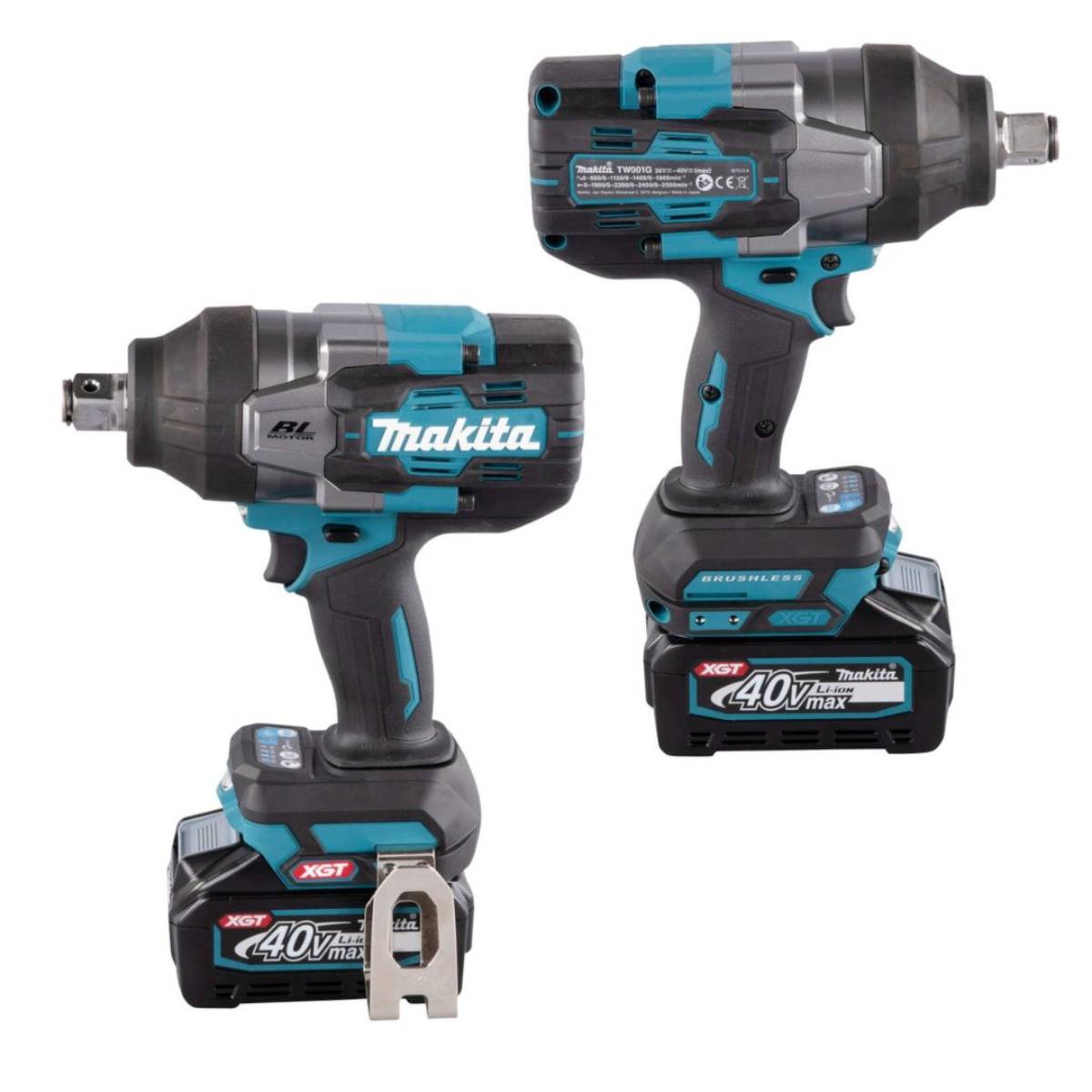 MAKITA aku udarni odvijač TW001GM201, XGT 40V set + GRATIS brusilica-2 MAKITA aku udarni odvijač TW001GM201, XGT 40V set + GRATIS brusilica - Slika 3