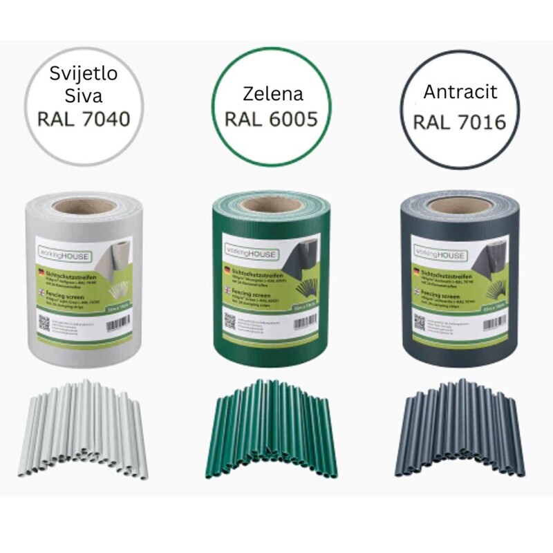 Folija PVC za ograde KOMPAKT – zelena – Ferro-Pack d.o.o.