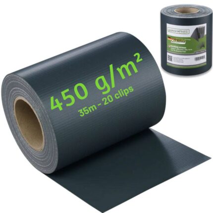 Folija PVC za ograde KOMPAKT - antracit