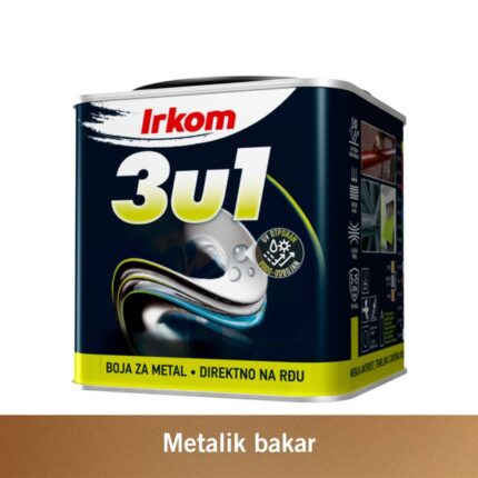 IRKOM boja za metal 3u1 – Bakar metalik – 1 kg