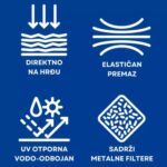 IRKOM boja za metal 3u1 - Tamno smeđa, RAL 8016 - 1 kg - Slika 4