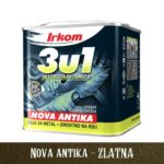 IRKOM boja za metal 3u1 - Nova Antika - ZLATNA - 1 kg