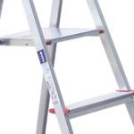 Ljestve aluminijske kućne | 2 gazišta - Slika 2