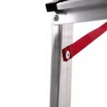 Ljestve aluminijske kućne | 2 gazišta - duple - Slika 5