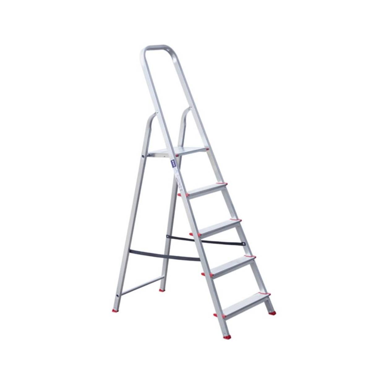 Ljestve-aluminijske-kućne-4+1-gazišta Ljestve aluminijske kućne | 4+1 gazišta