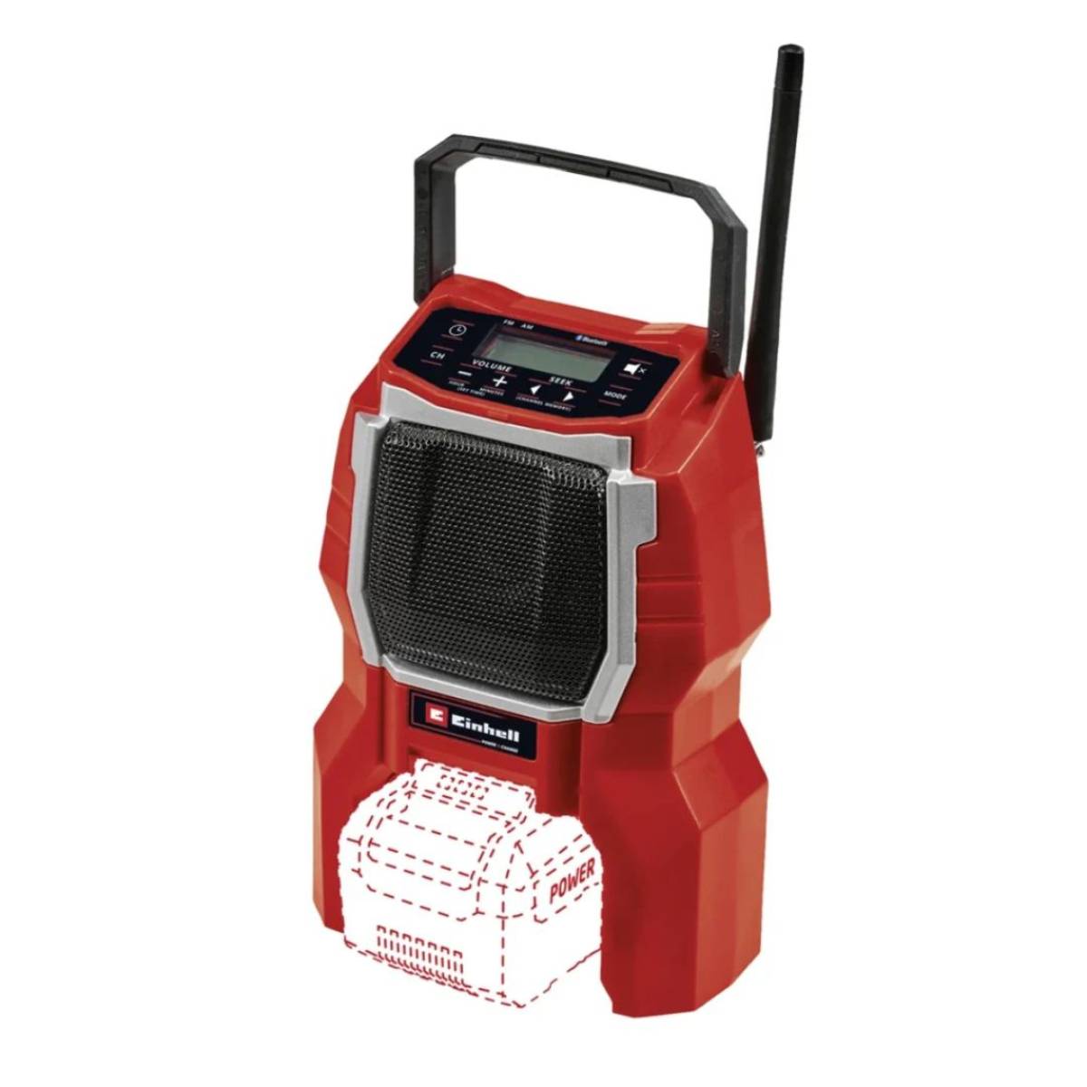 Einhell PXC aku radio TC-CR 18 Li BT – solo Einhell PXC aku radio TC-CR 18 Li BT – solo