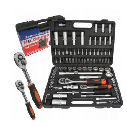 GEKO 94-dijelni set nasadnih ključeva 1/4" + 1/2" - G10150