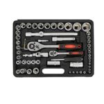 GEKO 108-dijelni set nasadnih ključeva 1/4" + 1/2" - G10151