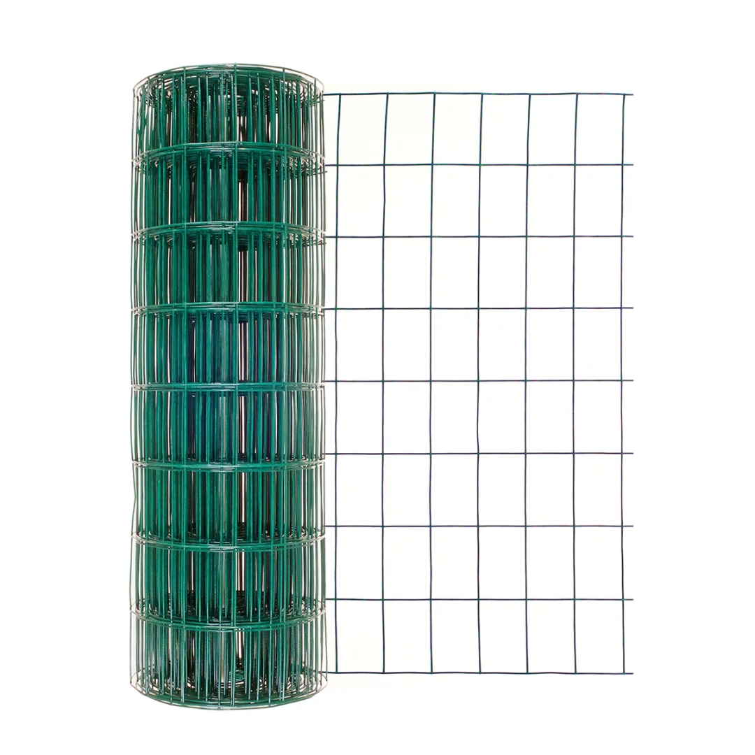 Mreža za ograđivanje, plastificirana zelena (2,2 mm x 25 m) - visina 0,6 m Metalna mreža za ograđivanje, plastificirana zelena (2,2 mm x 25 m) - visina 0,6 m - Slika 1