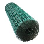 Metalna mreža za ograđivanje, plastificirana zelena (2,2 mm x 25 m) – visina 0,8 m