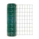 Metalna mreža za ograđivanje, plastificirana zelena (2,2 mm x 25 m) – visina 0,8 m