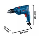 BOSCH električna udarna bušilica GSB 600 Professional, SET+ GRATIS radne hlače