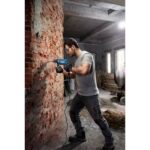 BOSCH električna udarna bušilica GSB 600 Professional, SET+ GRATIS radne hlače