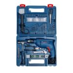 BOSCH električna udarna bušilica GSB 600 Professional, SET+ GRATIS radne hlače